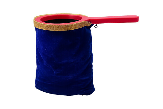 Change Bag - Changierbeutel mit Zipper - Blau