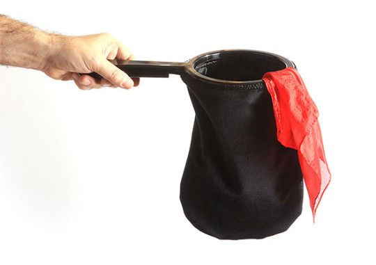 Change Bag Velvet REPEAT WITH ZIPPER (All Black) by Bazar de Magia