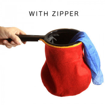 Changierbeutel - Rot - Zipper - Change Bag by Bazar de Magia