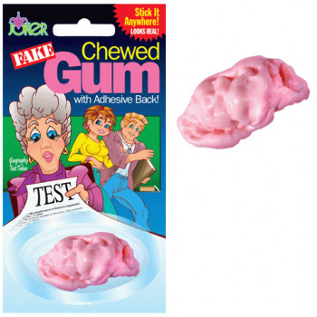 Chewed Gum - Ekeliger Kaugummi - Fake