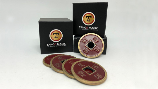 Chinese Coin Expanded Shell by Tango - Brass/Rot