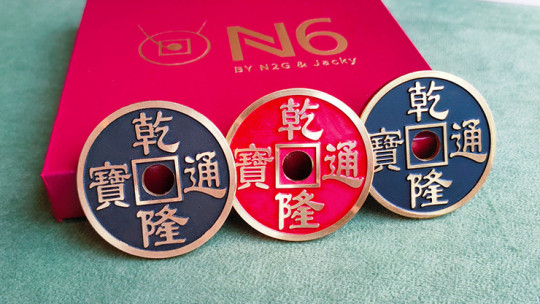 N6 Coin Set by N2G - Chinesische Münze verwandelt sich - Münztrick