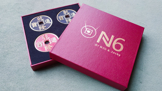 N6 Coin Set by N2G - Chinesische Münze verwandelt sich - Münztrick