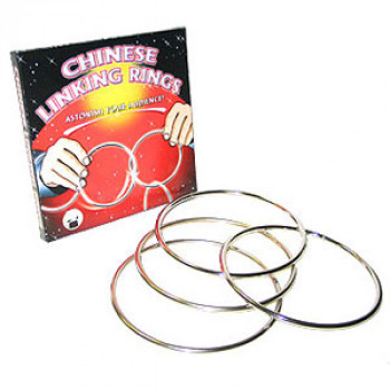 Chinese Linking Rings - 14 cm - Ringspiel Zaubertrick
