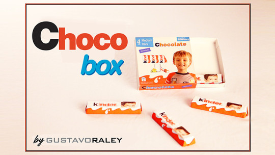 CHOCO BOX by Gustavo Raley - Schokolade erscheinen lassen - Kinder Zaubertrick