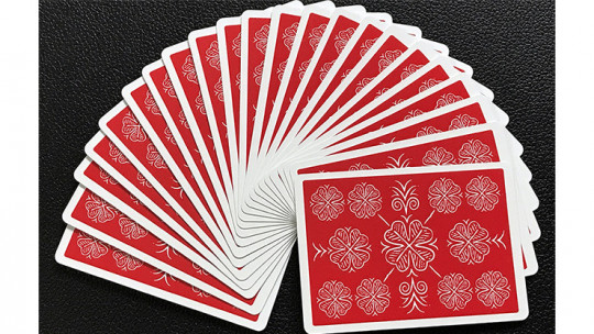 Choice Cloverback (Red) - Pokerdeck