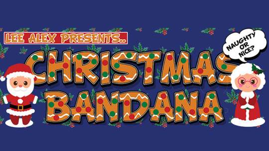 Christmas Bandana 2023 by Lee Alex