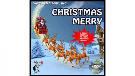 CHRISTMAS MERRY by Daytona Magic - Zerissenes Weihnachtsschild wiederherstellen - Weihnachtstrick