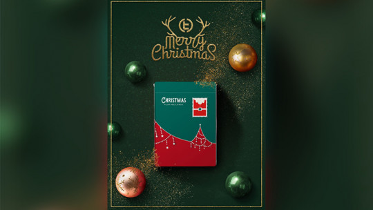 Christmas Playing Cards (Green) by TCC - Weihnachts Pokerdeck