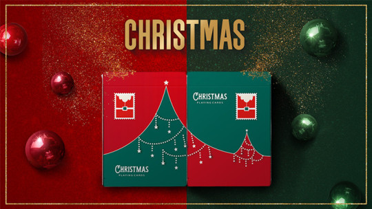 Christmas Playing Cards (Red) by TCC - Weihnachts Pokerdeck