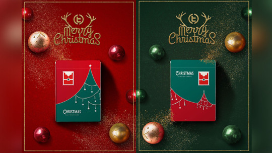 Christmas Playing Cards Set by TCC - Weihnachts Pokerdeck SET