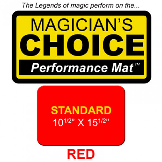 Close Up Matte - Standard Close-Up Mat (RED - 10.5x15.5) by Ronjo