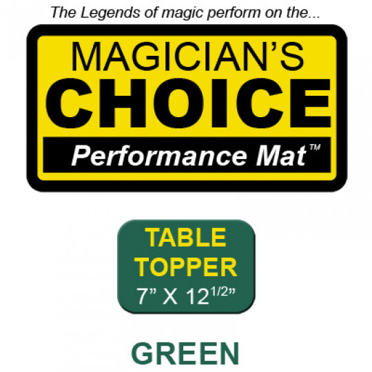 Close Up Matte - Table Topper Close-Up Mat (GREEN - 7x12.5) by Ronjo