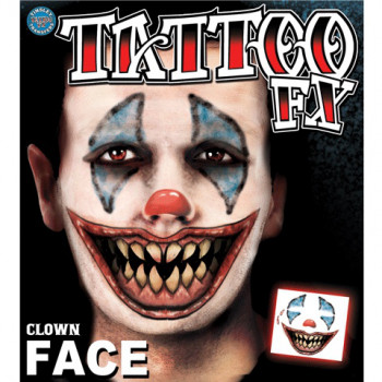 Tattoo - Clown Gesicht - Face Kit