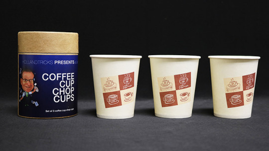 Coffee Cup Chop Cup (Cups Only) by Leo Smetsers