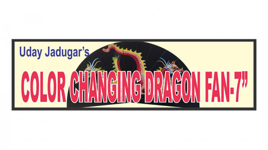 Color Changing Dragon Fan 7"