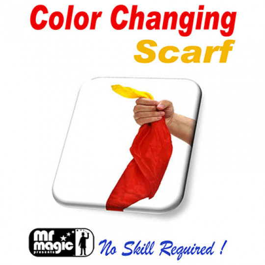 Color Changing Silk Scarf by Mr. Magic