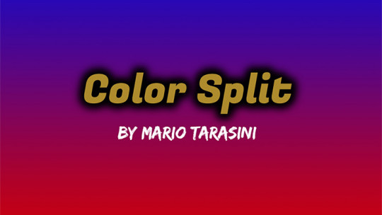 Color Split by Mario Tarasini - Video - DOWNLOAD
