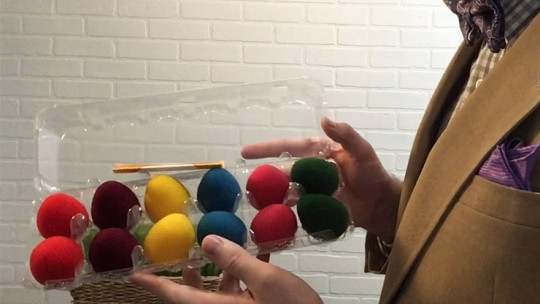 Colorful Sponge Eggs by Timothy Pressley and Goshman - Bunte Schaumstoff Eier - Zaubertrick