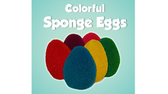 Colorful Sponge Eggs by Timothy Pressley and Goshman - Bunte Schaumstoff Eier - Zaubertrick