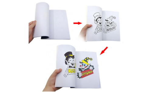 Preview: Coloring Book - Zirkus - Magisches Malbuch für Kinderzauberei