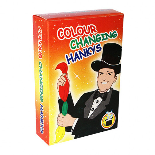 Colour Changing Hankys - 20 cm - Tuchfärbung