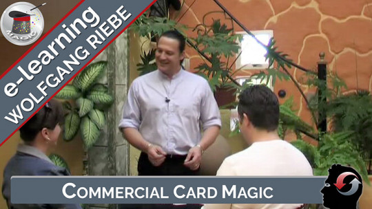 Commercial Card Magic by Wolfgang Riebe - Video - DOWNLOAD