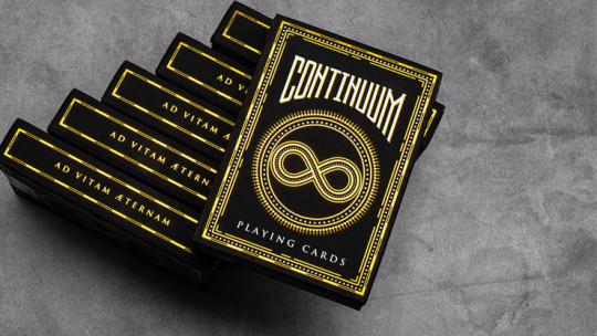 Continuum (Black) - Pokerdeck