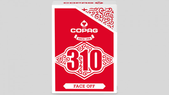 Copag 310 Face Off - Rot - Blank Face - Gaffed Deck - Leere Vorderseiten