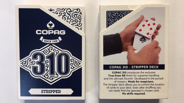 Copag 310 Stripper Deck - Blau
