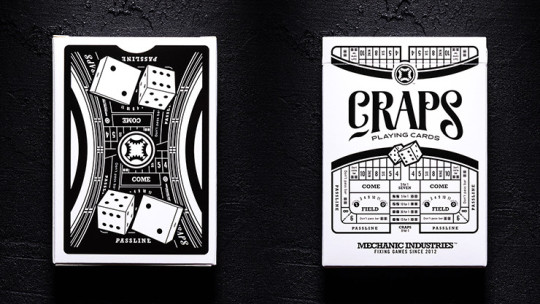 Craps (Online Instructions) by Mechanic Industries - Pokerdeck - Markiertes Kartenspiel