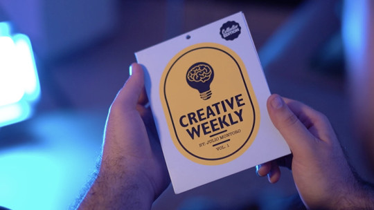 CREATIVE WEEKLY Vol. 1 LIMITED (Gimmicks and online Instructions) by Julio Montoro