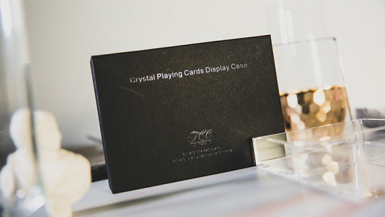 Crystal Playing Card Display 2 Deck Case by TCC