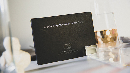 Crystal Playing Card Display 2 Deck Case by TCC