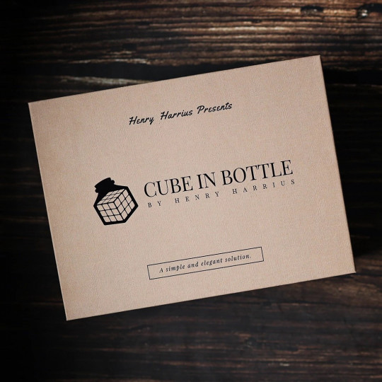 Cube In Bottle by Henry Harrius - Zaubertrick