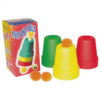 Cups and Balls - Becherspiel - Hütchenspiel - Kunststoff