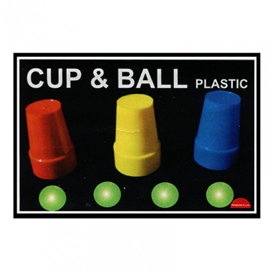 Cups and Balls (Plastic) by Premium Magic
