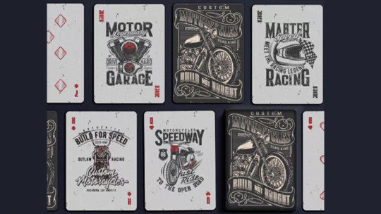 Custom Motorcycles - Pokerdeck
