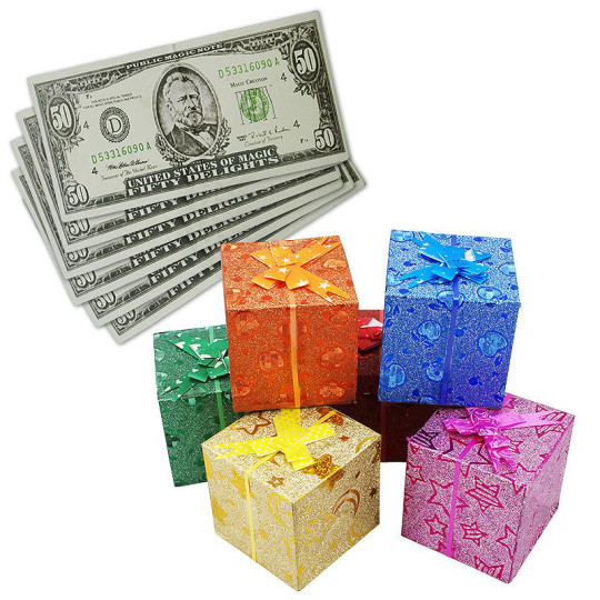 Da Dollari a Scatole Regalo