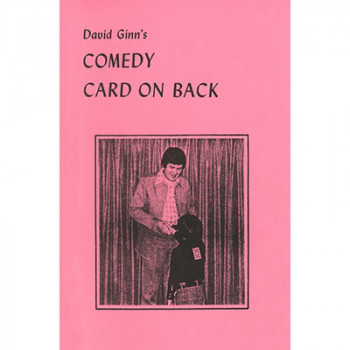 Comedy Card On Back by David Ginn - eBook - DOWNLOAD