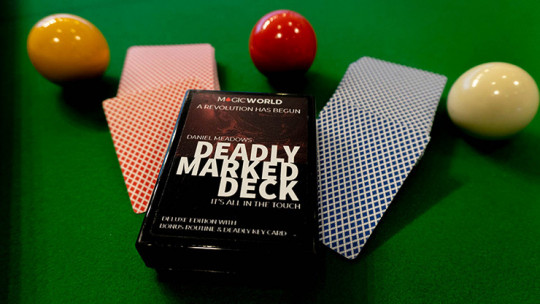 DEADLY MARKED DECK BLUE BEE by MagicWorld - Markiertes Kartenspiel