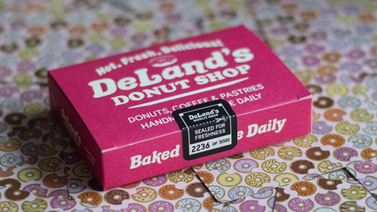 DeLand's Donut Shop - Pokerdeck - Markiertes Kartenspiel