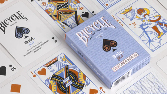 Preview: Designer Series: Bicycle Bold Slab by Elettra Deganello - Pokerdeck