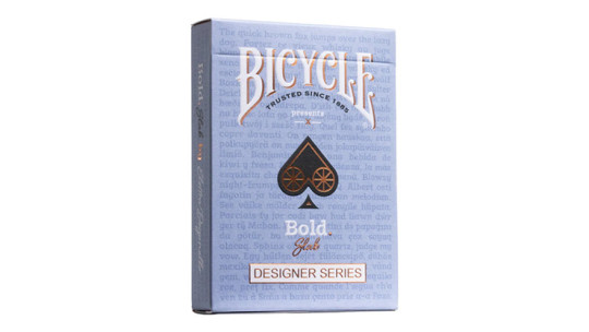 Designer Series: Bicycle Bold Slab by Elettra Deganello - Pokerdeck
