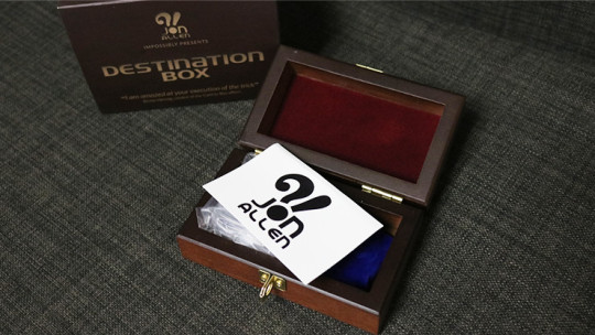 DESTINATION BOX (Gimmicks) by Jon Allen