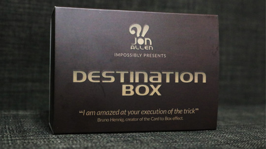 DESTINATION BOX (Gimmicks) by Jon Allen