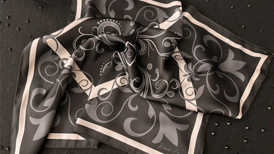 Preview: Devil's Bandana V.3 - Precious Stones Collection by Lee Alex (Black Pearl)