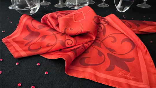 Preview: Devil's Bandana V.3 - Precious Stones Collection by Lee Alex (Ruby Red)
