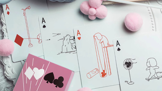 Diary of Kitten and Puppy - Puppy Pink Edition - Pokerdeck