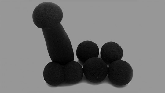 Ding Dong only (Black) NO EXTRA BALLS INCLUDED by Magic By Gosh